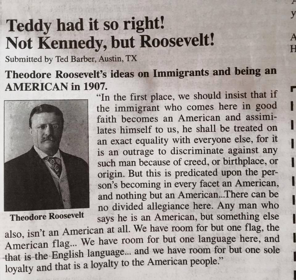 Teddy Roosevelt